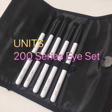 200 Series Eye Set  /UNITS/メイクブラシを使ったクチコミ（1枚目）