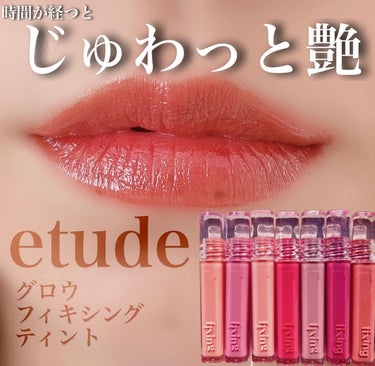 グロウ フィクシングティント/ETUDE/口紅を使ったクチコミ（1枚目）