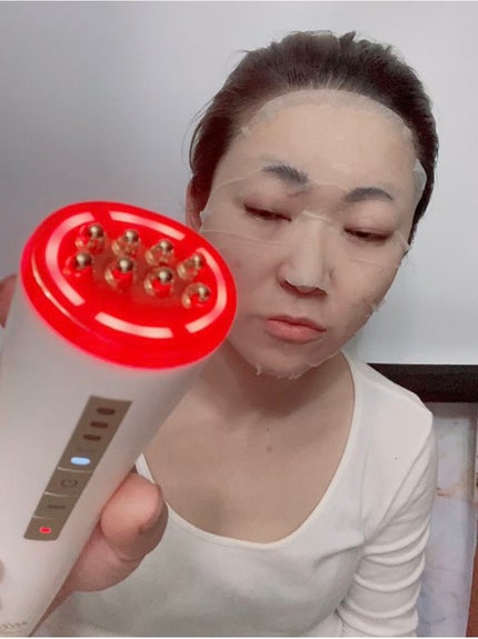 eminalift ホワイト×ゴールド/ULTIA/美顔器・マッサージを使ったクチコミ(2枚目)