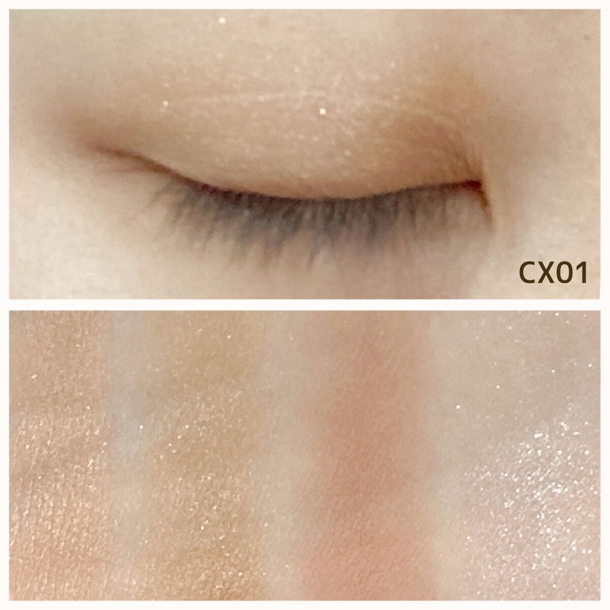 リアルクローズシャドウ/excel/アイシャドウパレットを使ったクチコミ(4枚目)