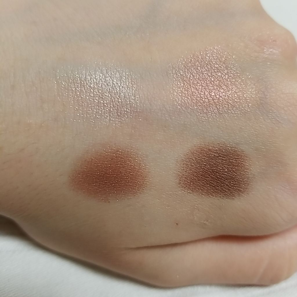 スキニーリッチシャドウ/excel/アイシャドウパレットを使ったクチコミ(3枚目)