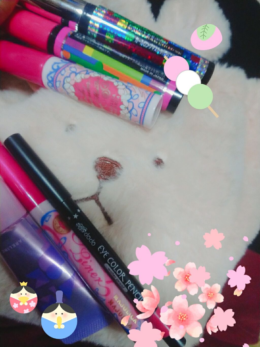 クーピー柄カラーマスカラ/デコラガール/マスカラを使ったクチコミ(3枚目)