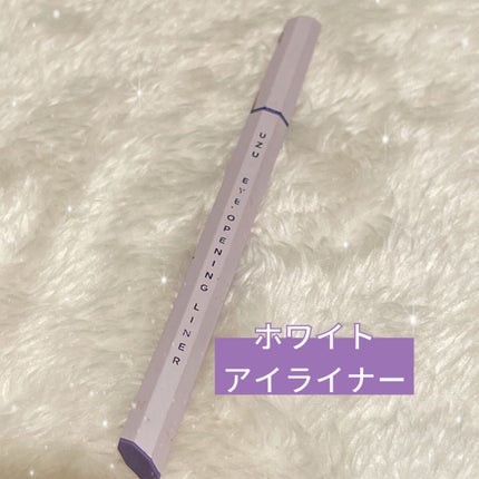 EYE OPENING LINER/UZU BY FLOWFUSHI/リキッドアイライナーを使ったクチコミ(1枚目)