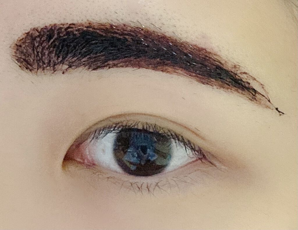 ブロウインク ジェルティント 01 ライトブラウン/MAYBELLINE NEW YORK/眉ティントを使ったクチコミ（2枚目）