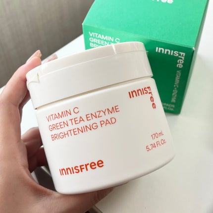 ビタC グリーンティーエンザイム ブライト パッド/innisfree/トナーパッドを使ったクチコミ(1枚目)
