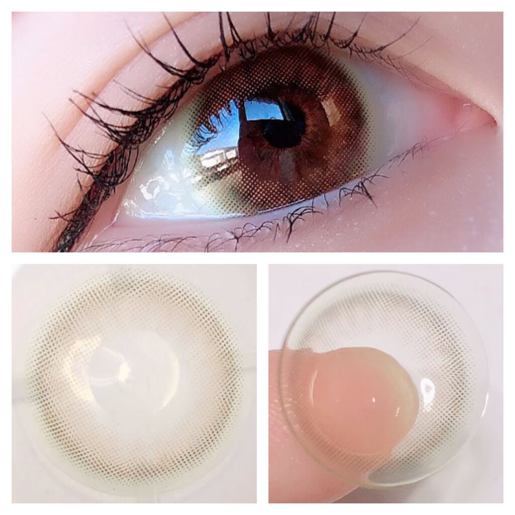 レヴィアブルーライトバリアワンデー/ReVIA/ワンデー(1DAY)カラコンを使ったクチコミ(3枚目)