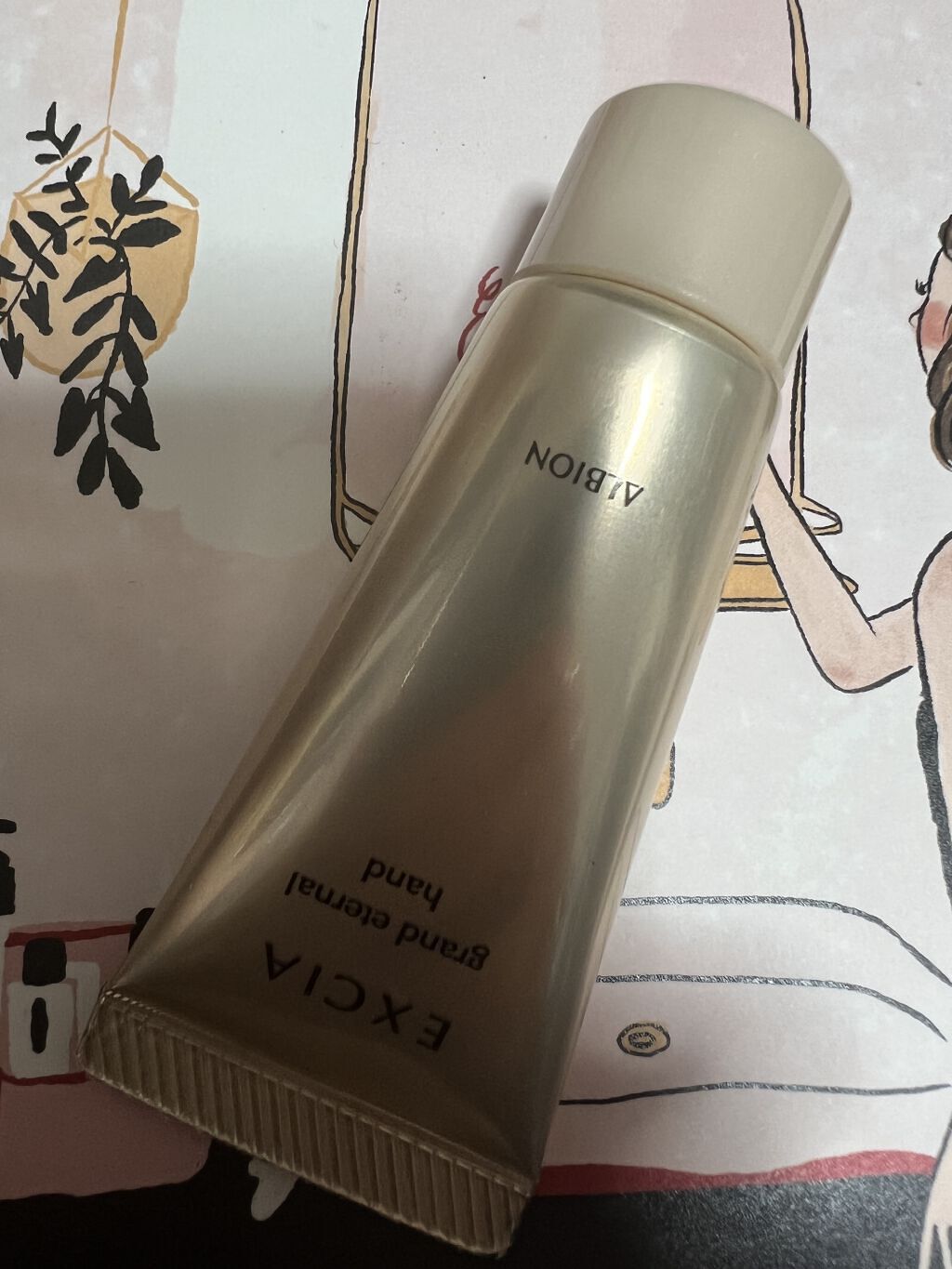 エクシア AL グランド エターナル ハンド/ALBION/ハンドクリームを使ったクチコミ（1枚目）