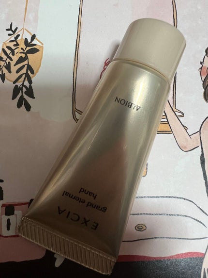 エクシア AL グランド エターナル ハンド/ALBION/ハンドクリームを使ったクチコミ(1枚目)