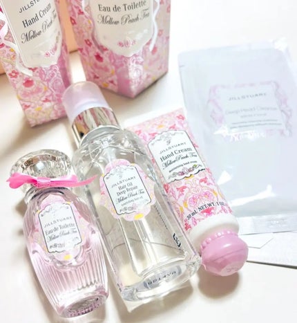 ジルスチュアート メロウピーチティー ヘアオイル ディープリペア/JILL STUART/ヘアオイルを使ったクチコミ(1枚目)