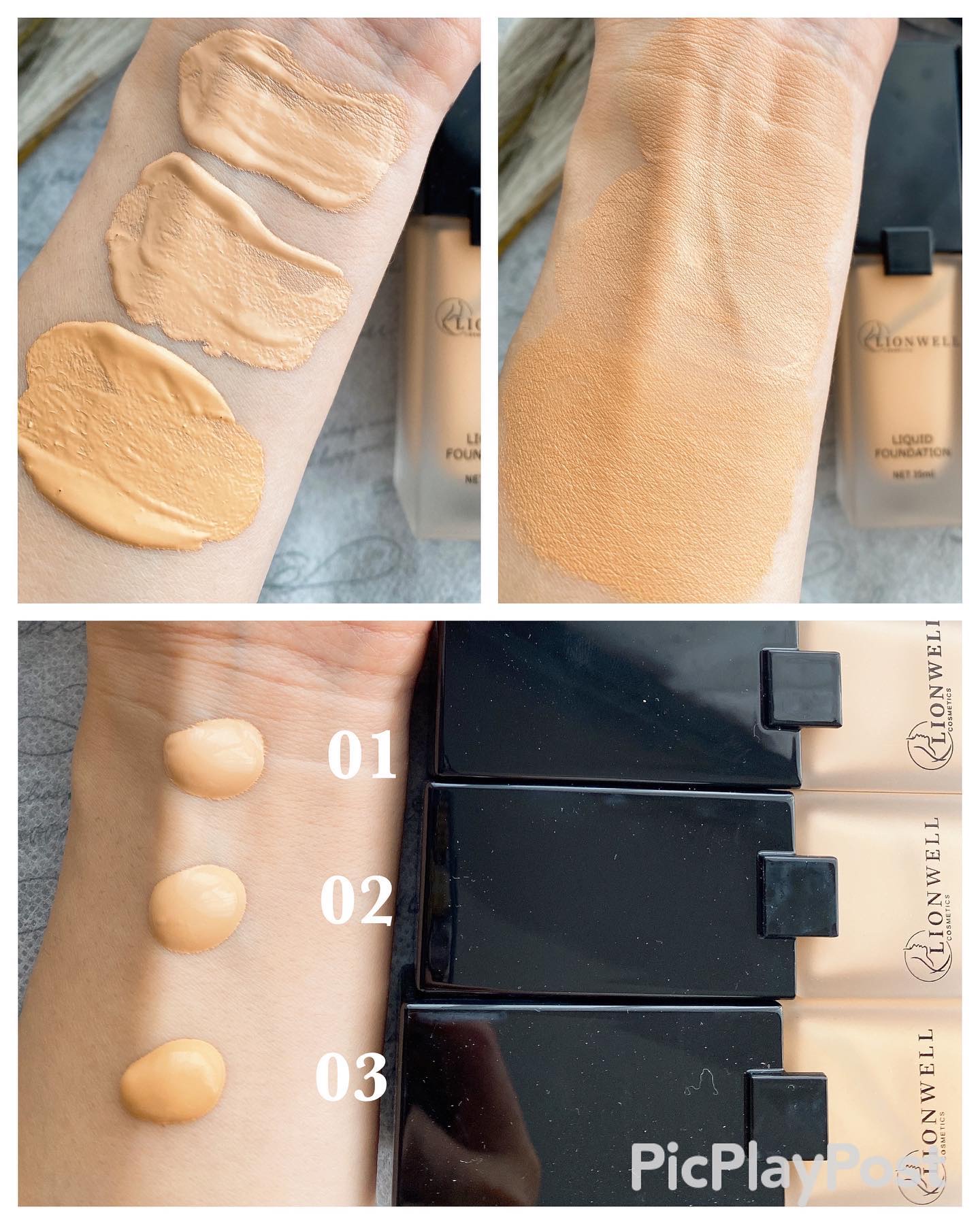 スキンフィット ファンデーション/LionWell（ライオンウェル）/リキッドファンデーションを使ったクチコミ（3枚目）