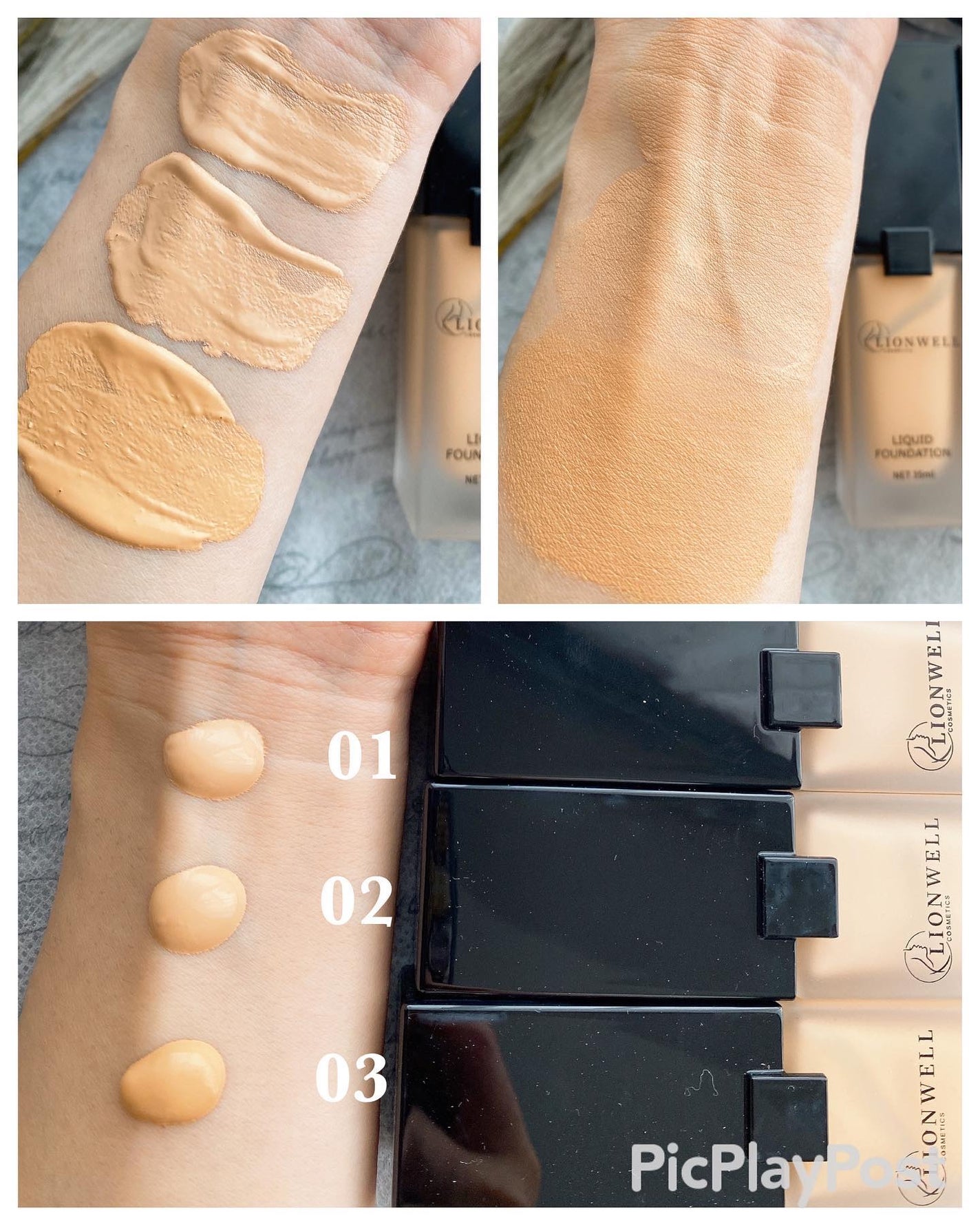 スキンフィット ファンデーション/LionWell(ライオンウェル)/リキッドファンデーションを使ったクチコミ(3枚目)