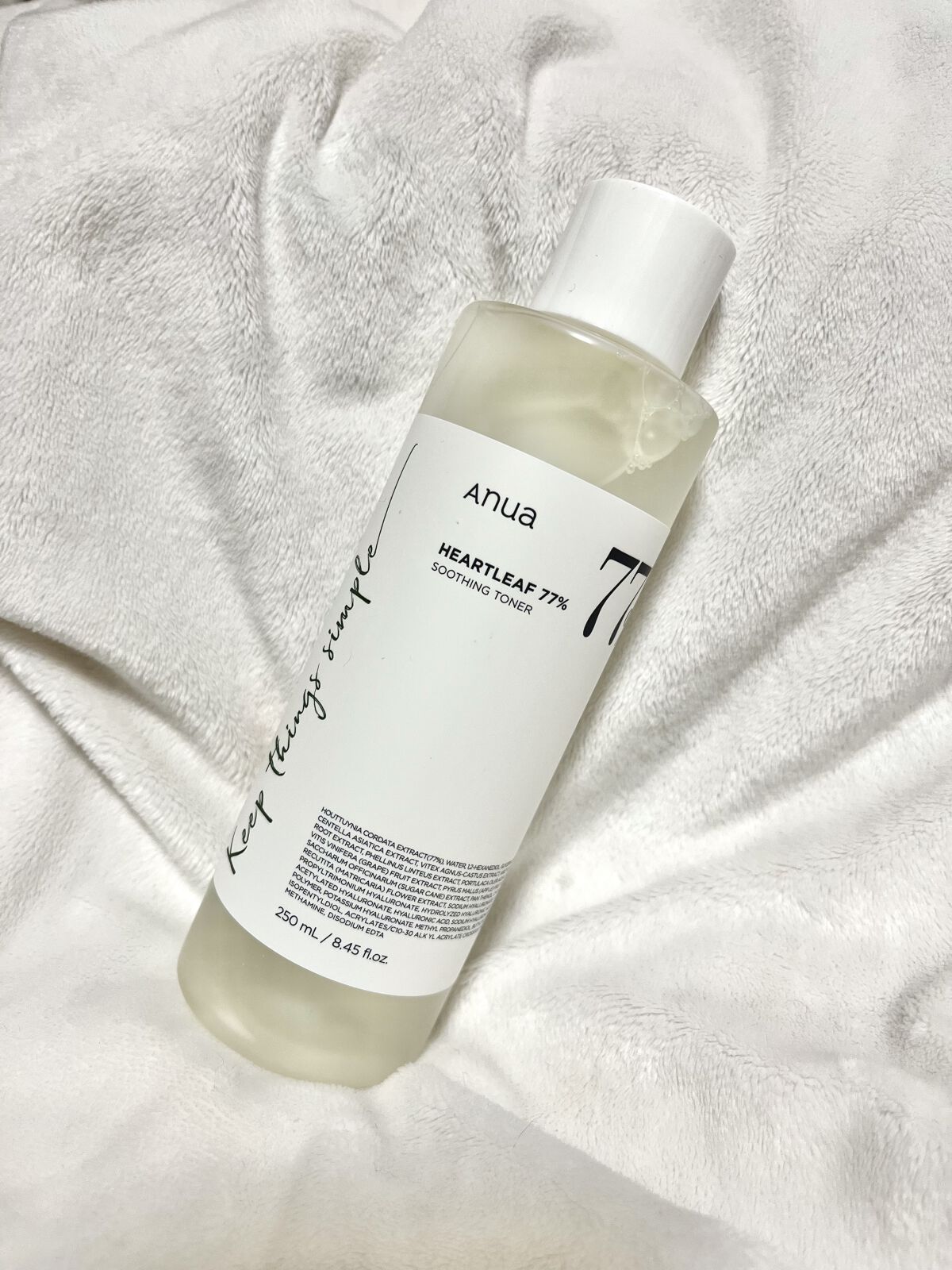 ドクダミ 77 スージングトナー/Anua/化粧水を使ったクチコミ（1枚目）