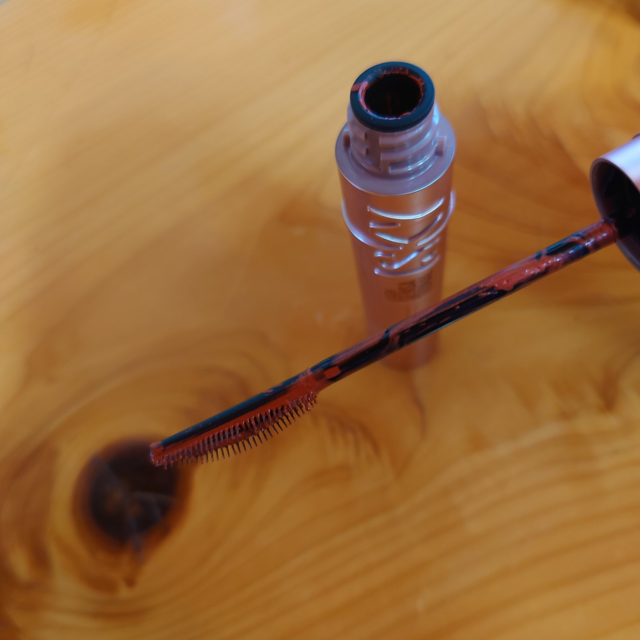 スカイハイ 03 あさやけルビー/MAYBELLINE NEW YORK/マスカラを使ったクチコミ（2枚目）