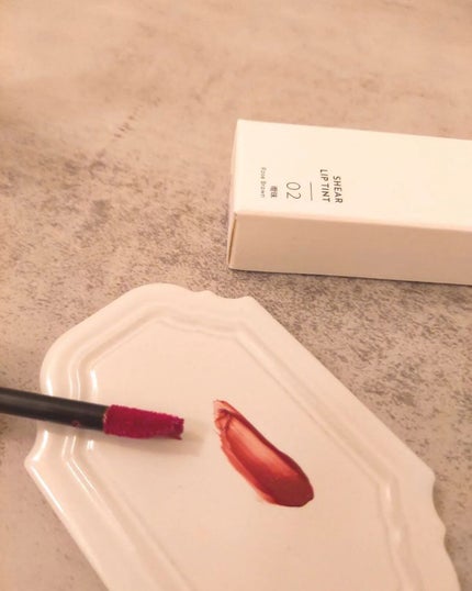 シアーリップティント 04 清澄〈clear〉/TOWI/リップティントを使ったクチコミ(2枚目)