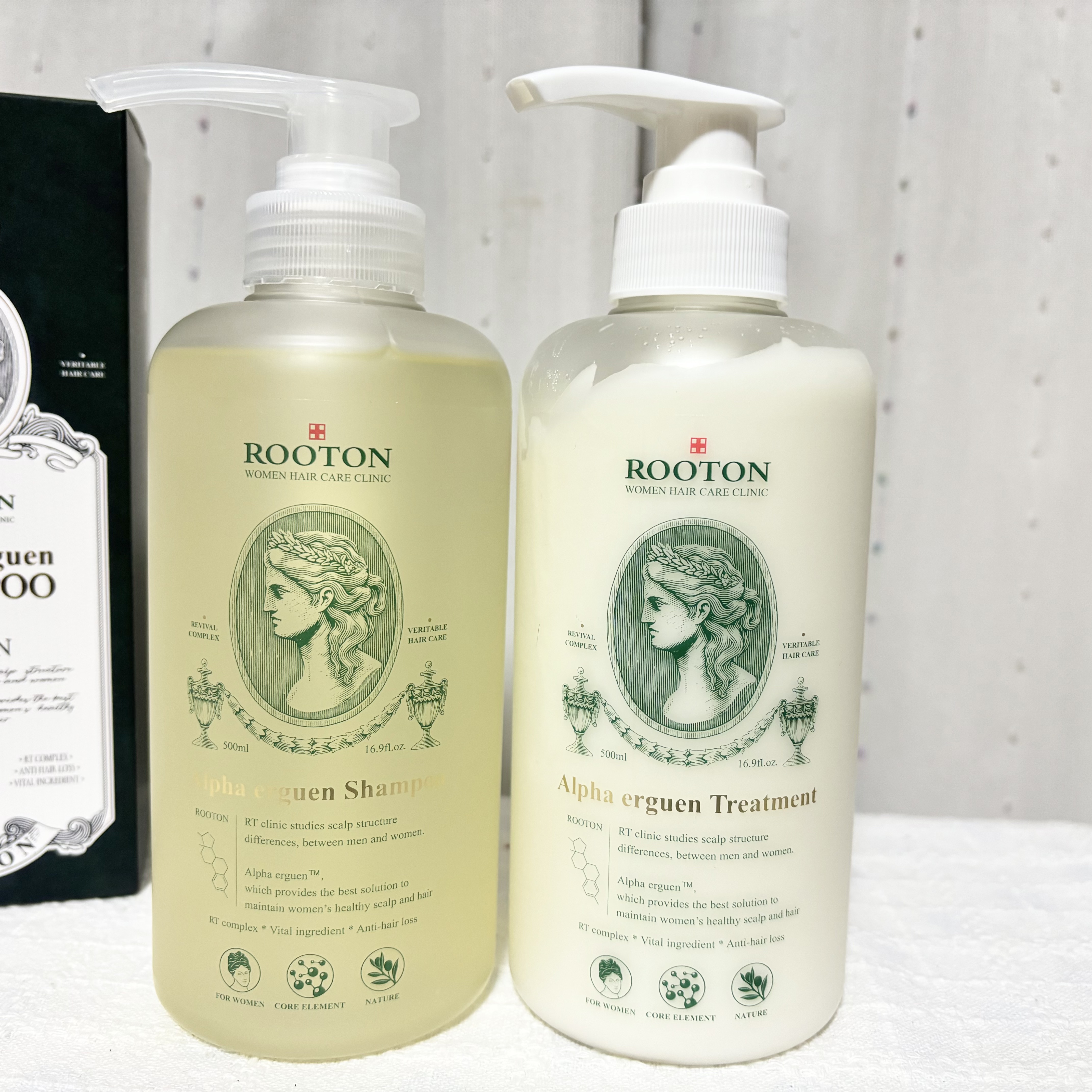 アルファエルゲンンシャンプー/トリートメント/ROOTON/市販シャンプーを使ったクチコミ（3枚目）