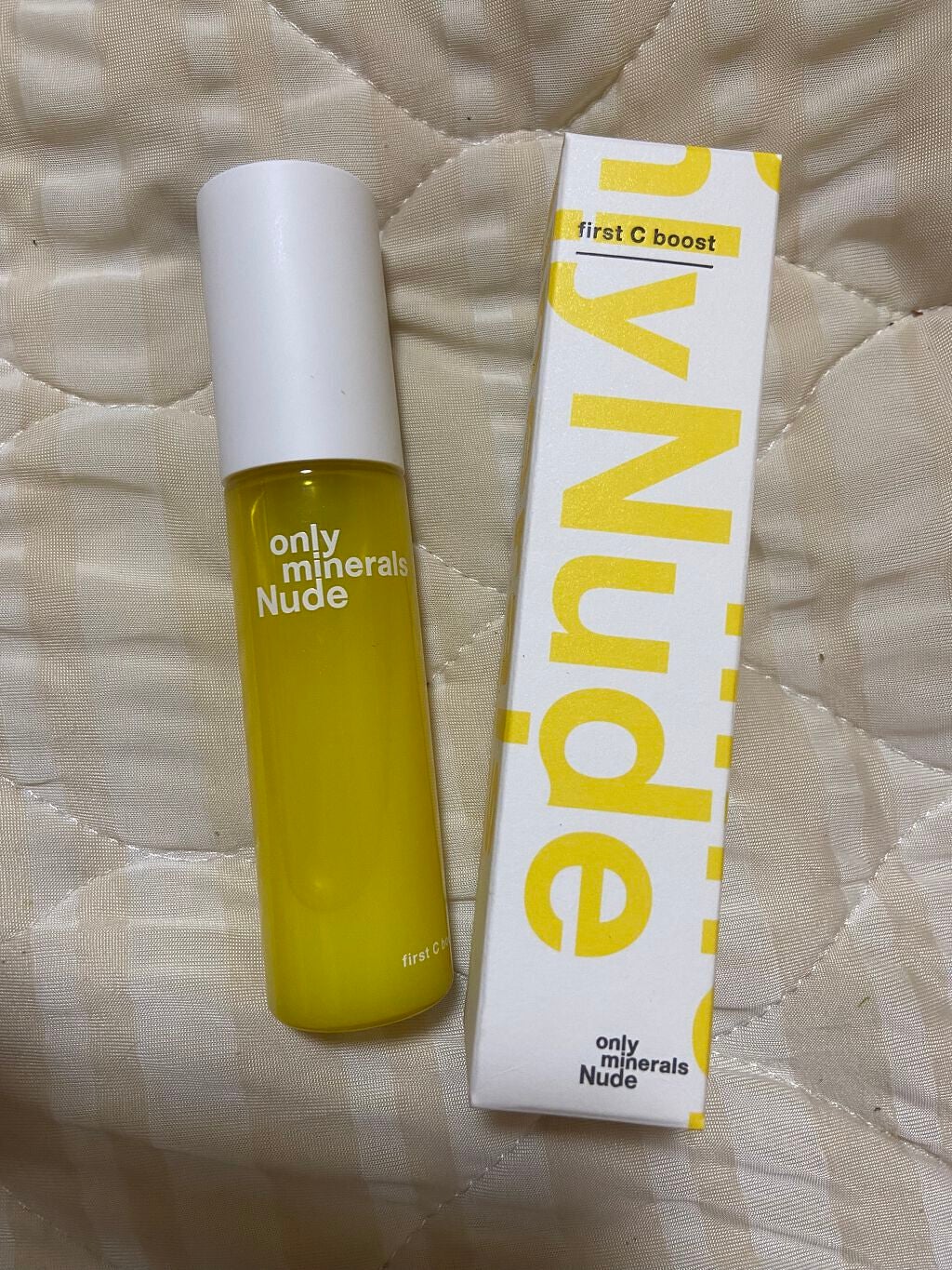 Nude ファーストCブースト/ONLY MINERALS/美容液を使ったクチコミ(1枚目)