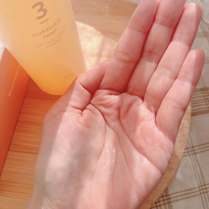 3番 うるツヤ発酵トナー/numbuzin/化粧水を使ったクチコミ(3枚目)