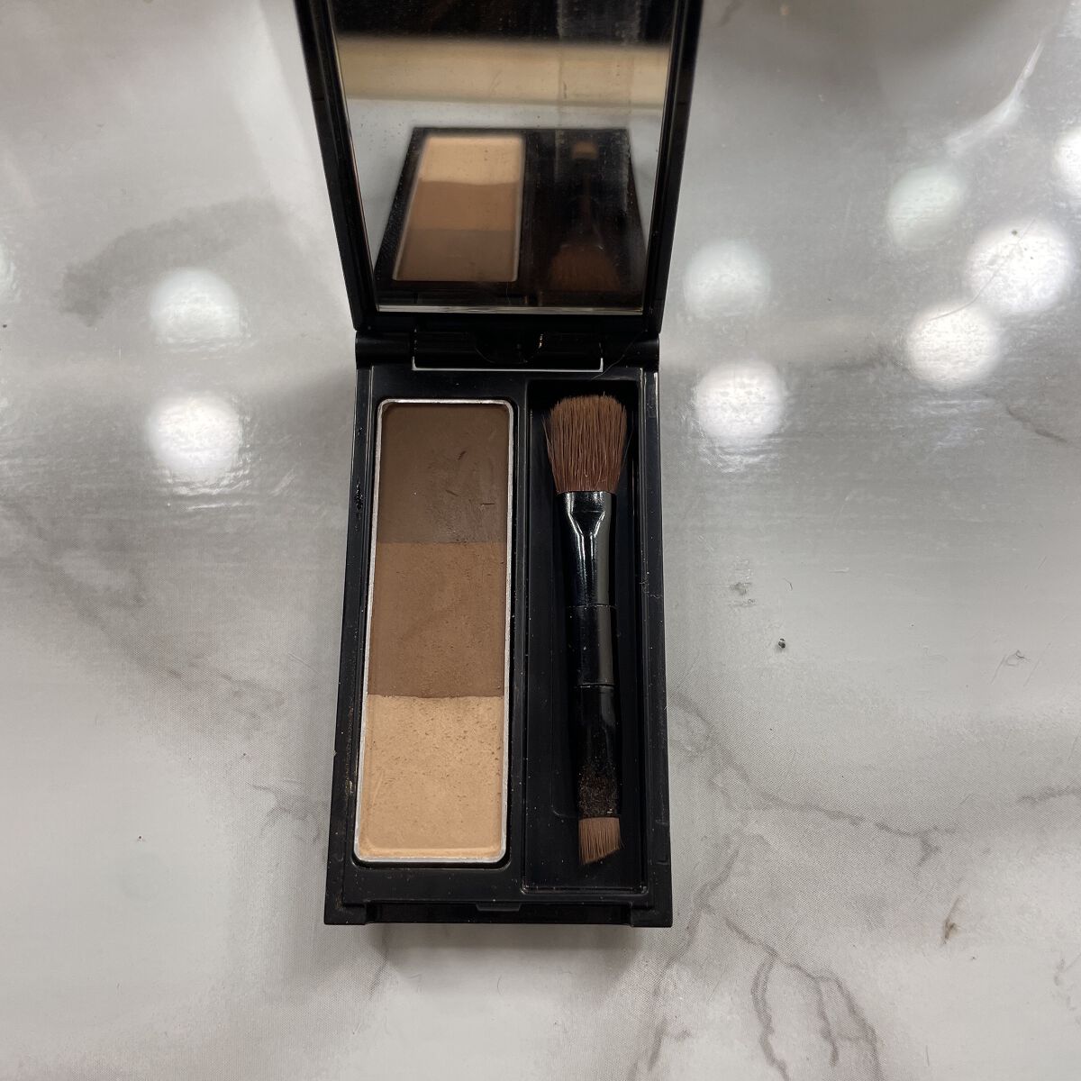 ケイト デザイニングアイブロウ3D/KATE/パウダーアイブロウを使ったクチコミ（1枚目）