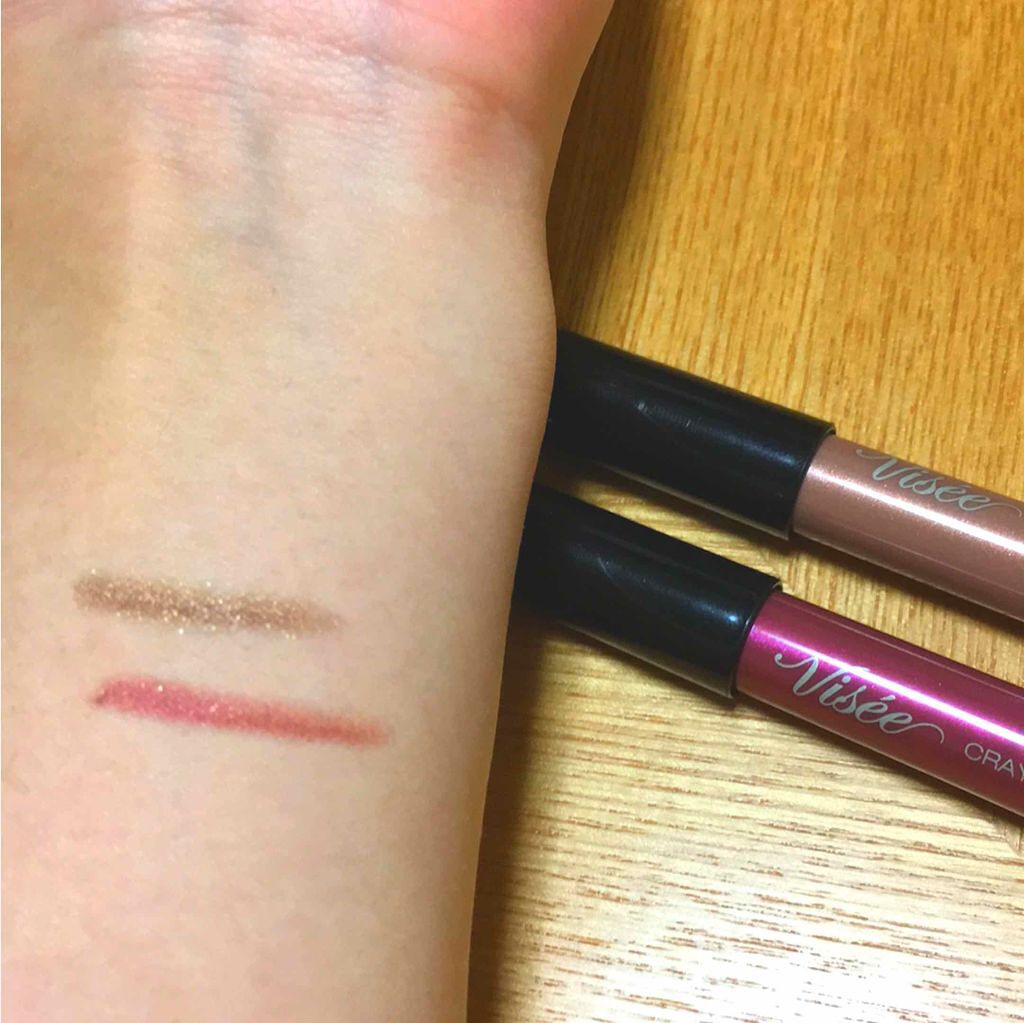 クレヨン アイカラー BR-2 ブラウン/Visée/スティックアイシャドウを使ったクチコミ（3枚目）