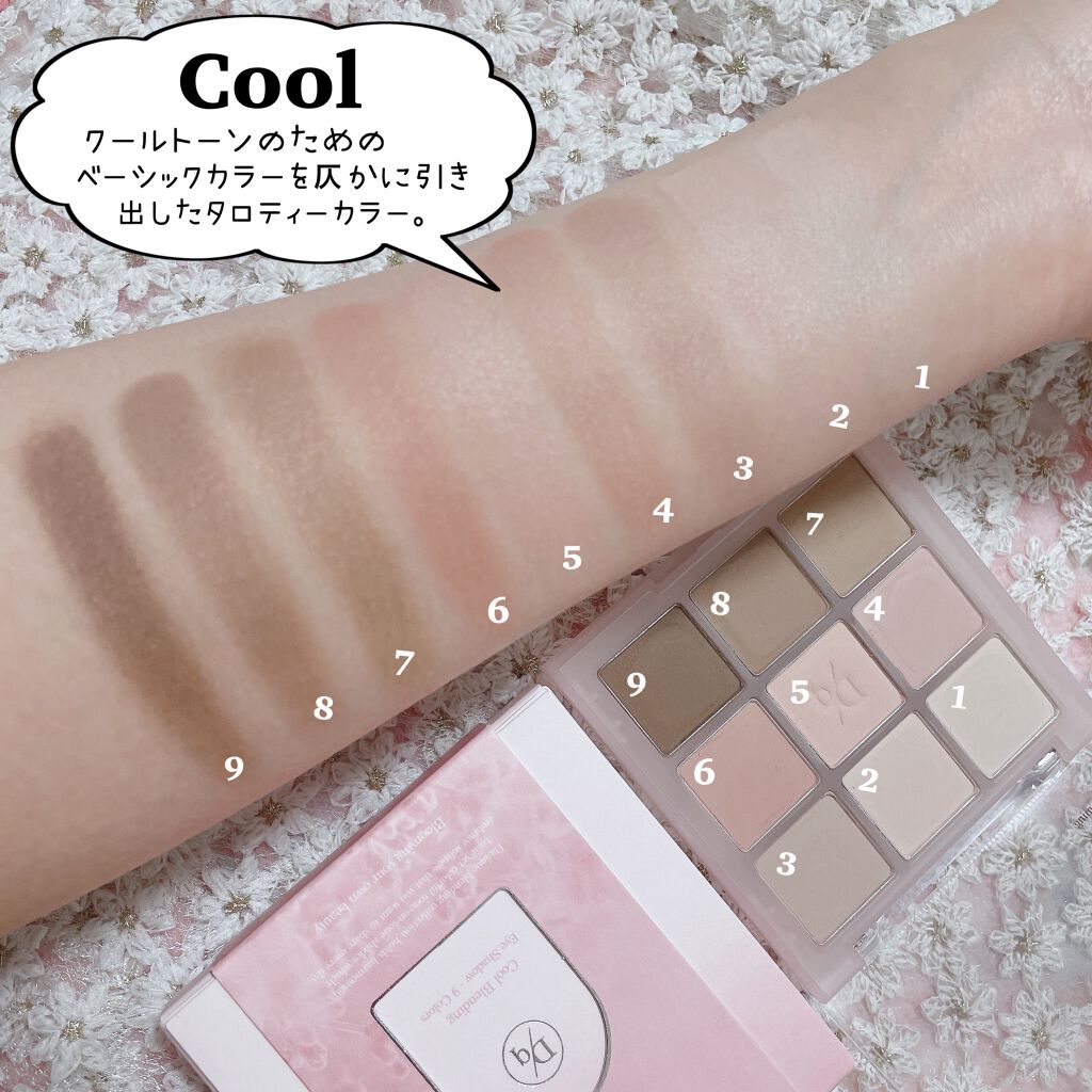 シャドウパレット/dasique/アイシャドウパレットを使ったクチコミ(7枚目)