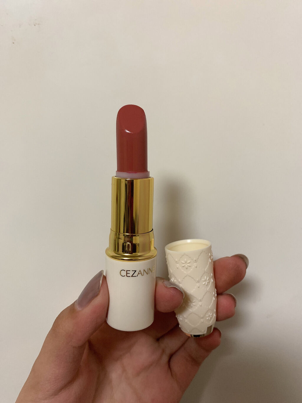 ラスティング リップカラーN/CEZANNE/口紅を使ったクチコミ（1枚目）