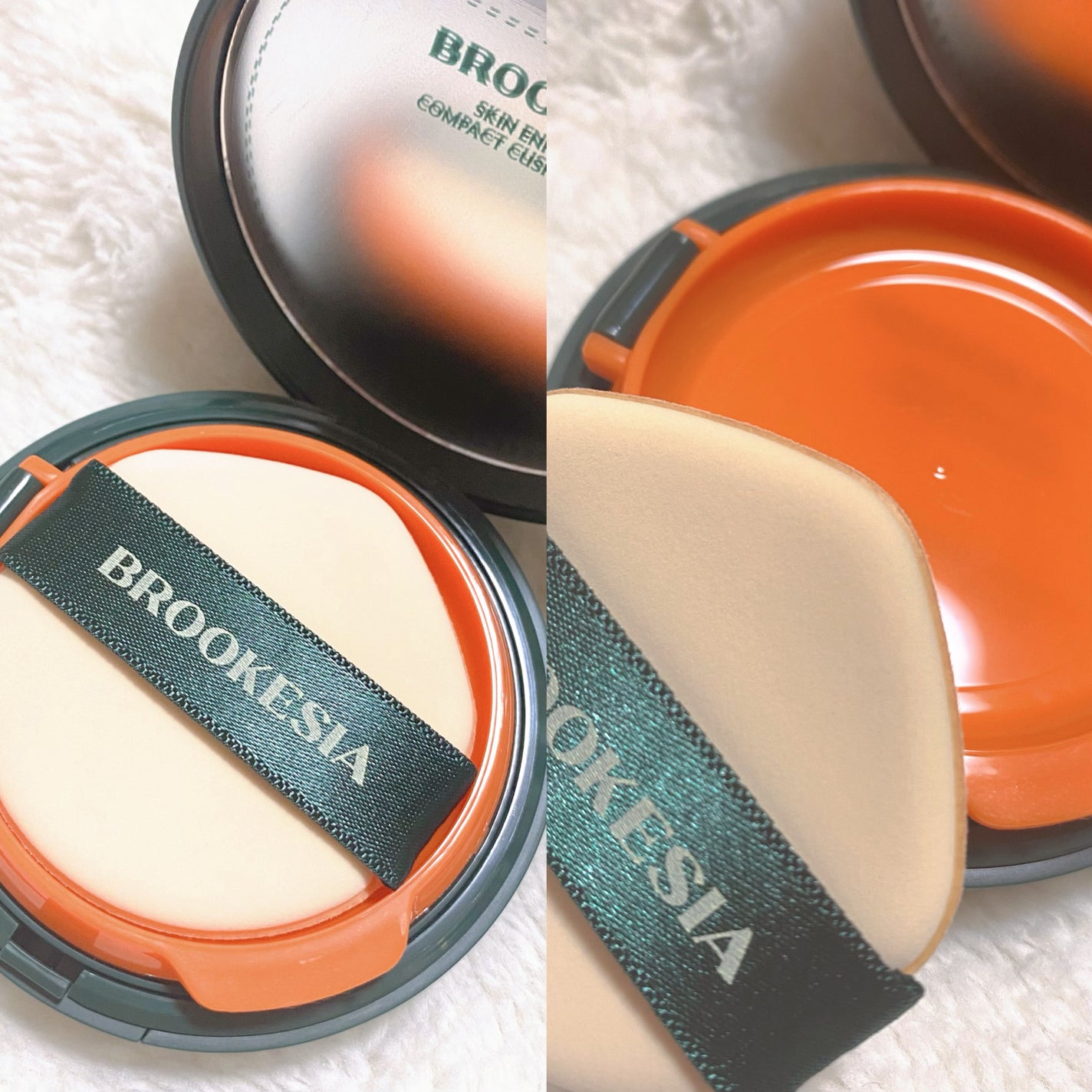 スキンエンハンサー コンパクト クッション (マット)/BROOKESIA/クッションファンデーションを使ったクチコミ(2枚目)