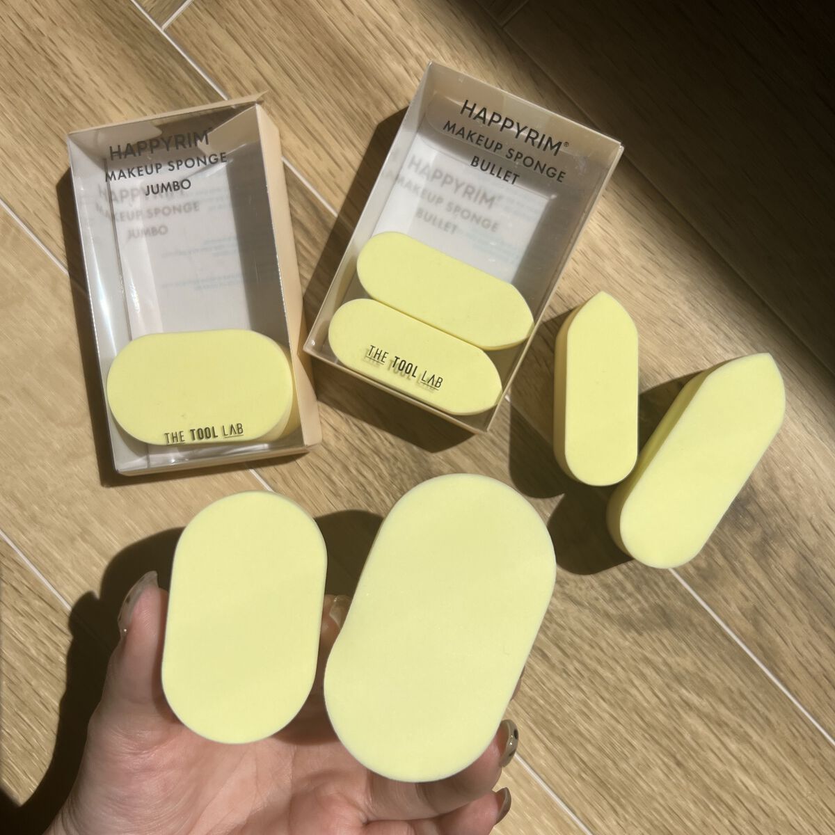 ハプリム メイクアップスポンジ ジャンボ/THE TOOL LAB/パフ・スポンジを使ったクチコミ（1枚目）
