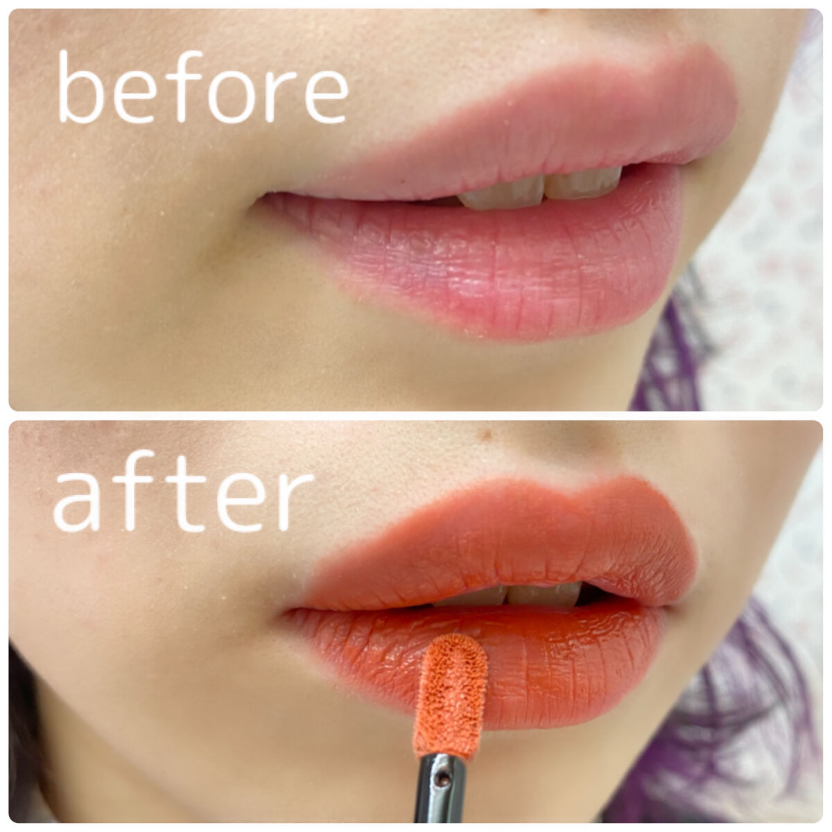 センシュアルパウダーマットリキッド/HERA/口紅を使ったクチコミ（2枚目）