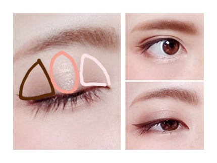 スリーディメンショナルアイズ/LUNASOL/アイシャドウパレットを使ったクチコミ(2枚目)