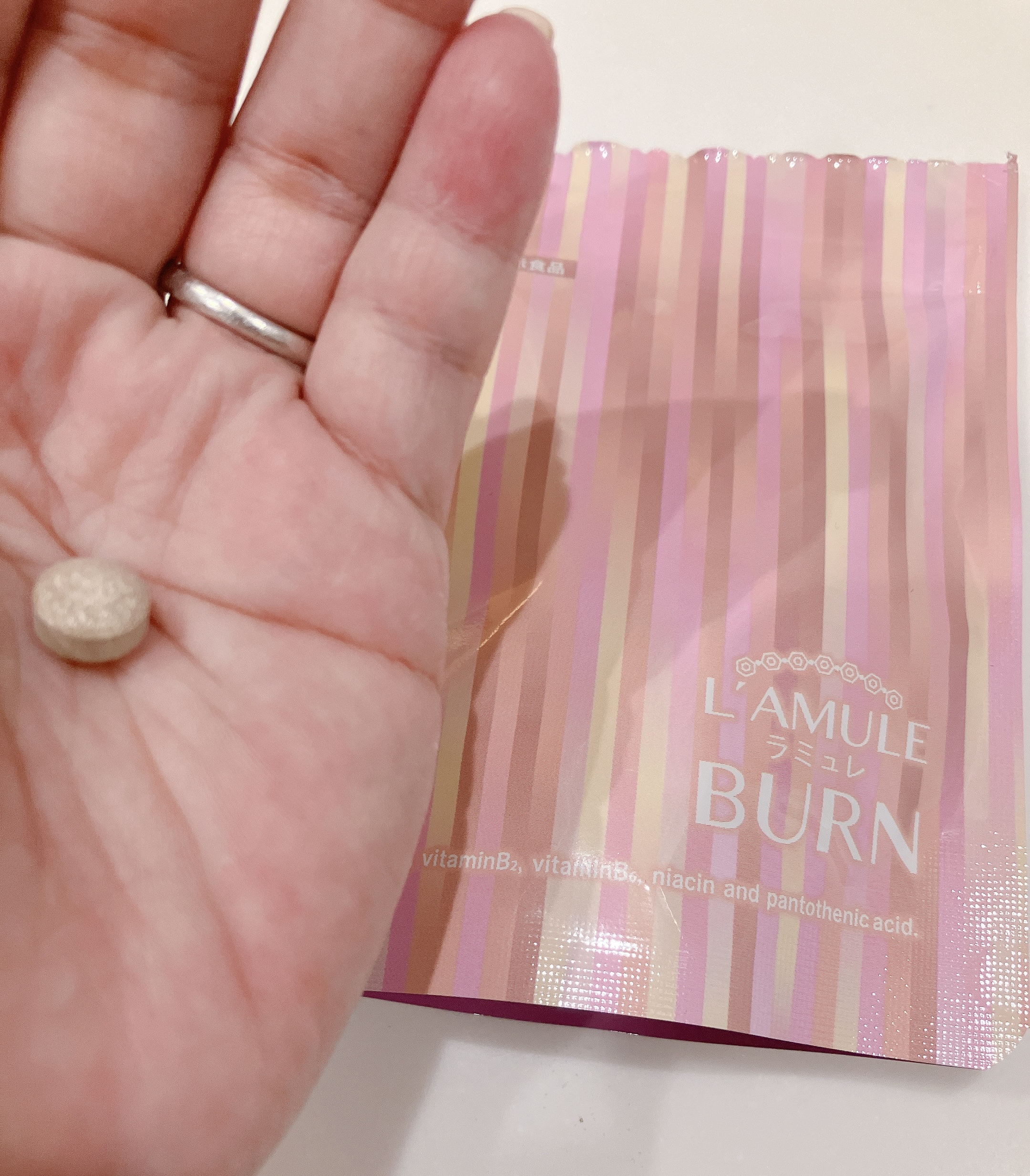 ラミュレ バーン/日本薬健/ボディサプリメントを使ったクチコミ（2枚目）