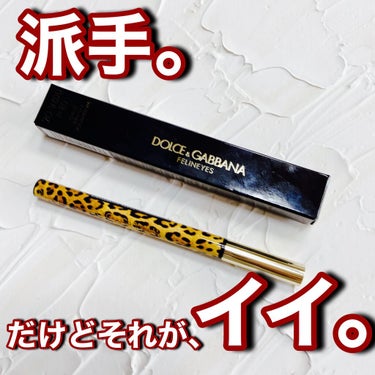 フェリンアイズ アイライナー スティロ /DOLCE&GABBANA BEAUTY/ペンシルアイライナーを使ったクチコミ（1枚目）