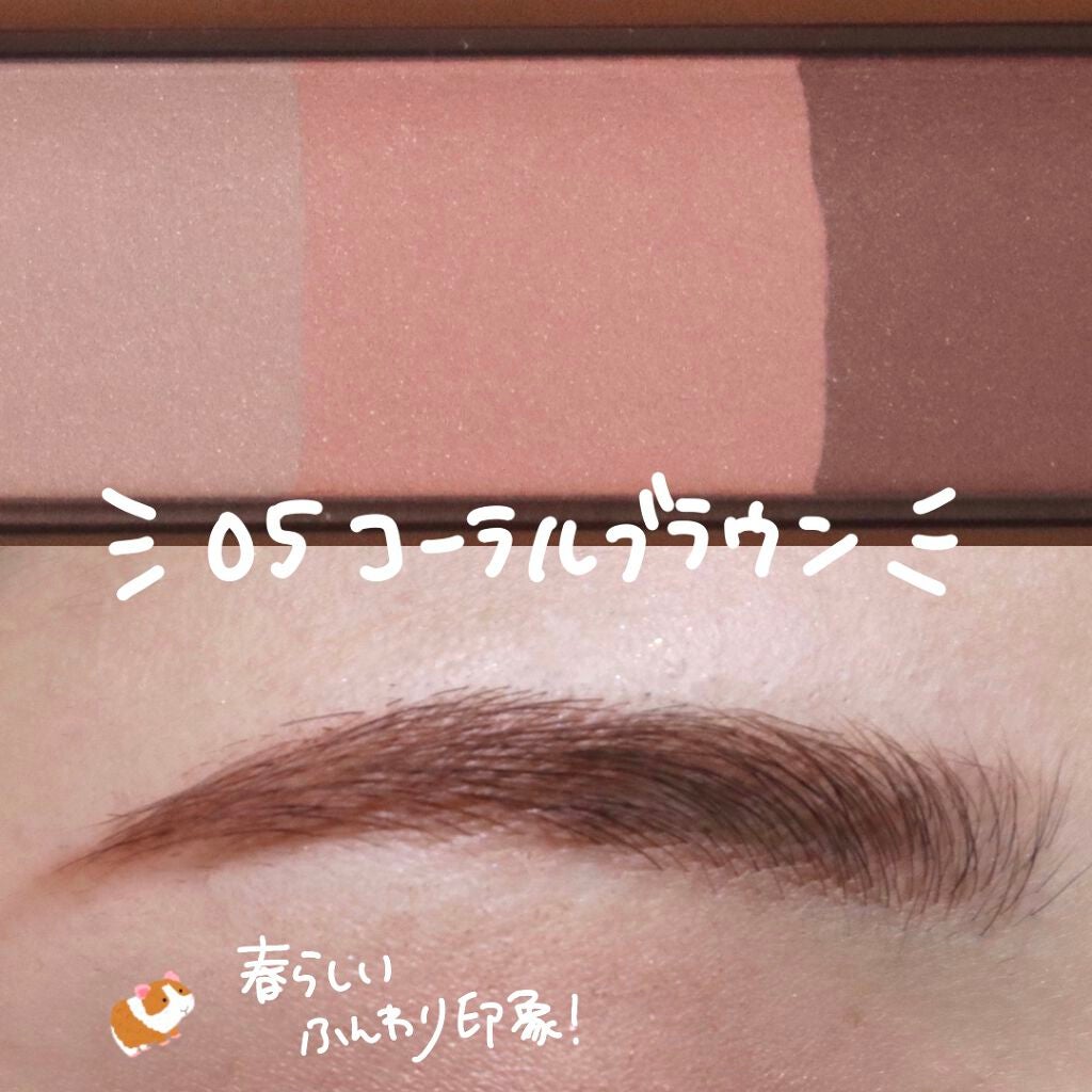 ノーズ&アイブロウパウダー/CEZANNE/パウダーアイブロウを使ったクチコミ(5枚目)