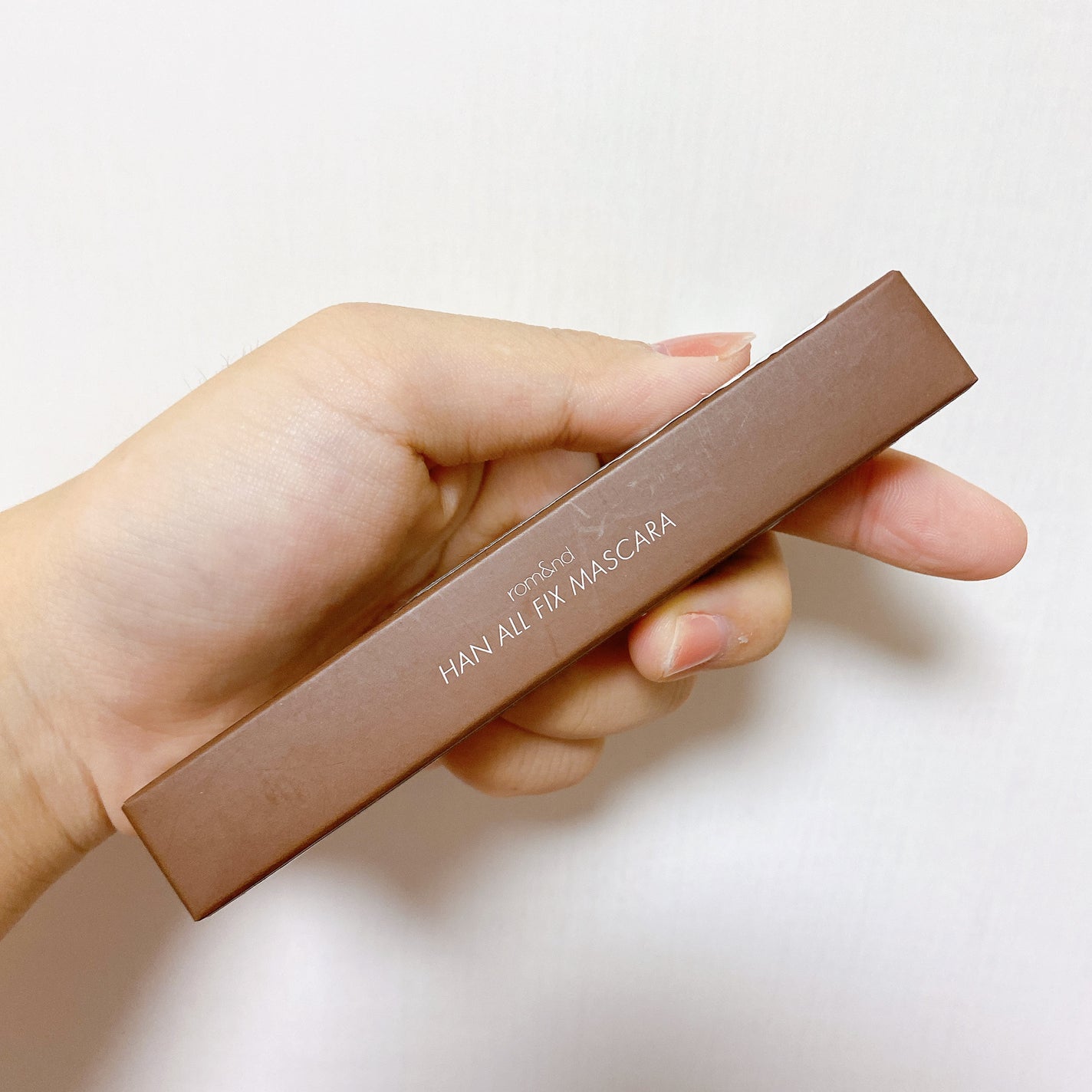 ハンオールフィックスマスカラ/rom&nd/マスカラを使ったクチコミ(9枚目)