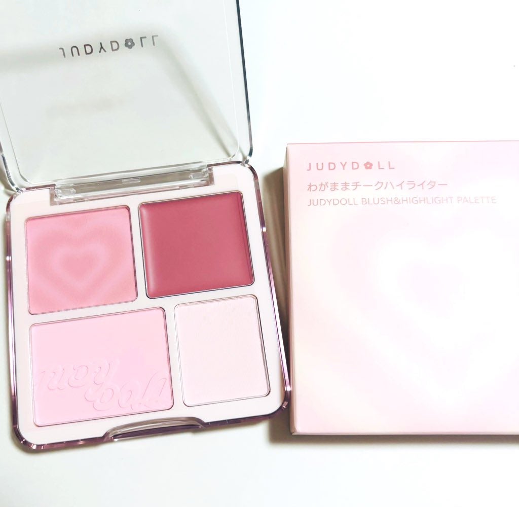 わがままチークハイライター/JUDYDOLL/パウダーチークを使ったクチコミ(1枚目)