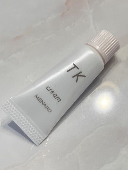 メナード TK クリーム 無香料のクチコミ「◎ふっくら柔らか仕上がり
◎使用量が少しなのでコスパが良い
✖️硬めで伸びがイマイチ
✼.....」(1枚目)