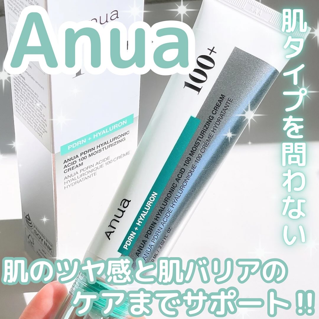 PDRN ヒアルロン酸100水分クリーム/Anua/フェイスクリームを使ったクチコミ（1枚目）