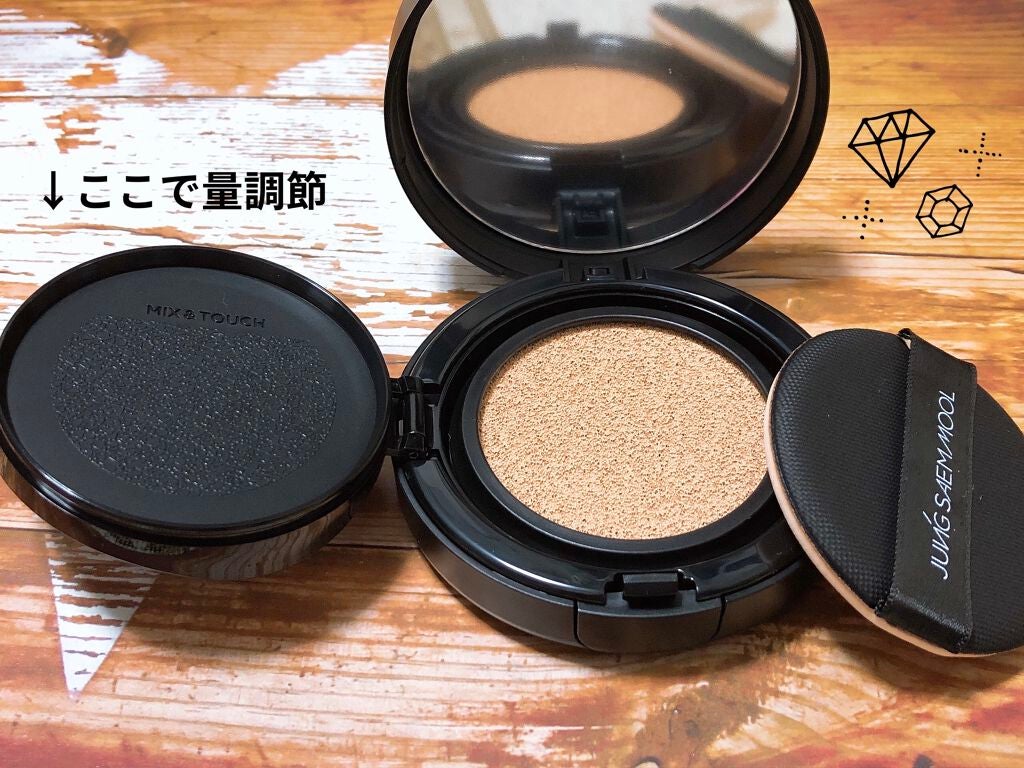 ホワイトカバークッション/エクスボーテ/クッションファンデーションを使ったクチコミ(2枚目)