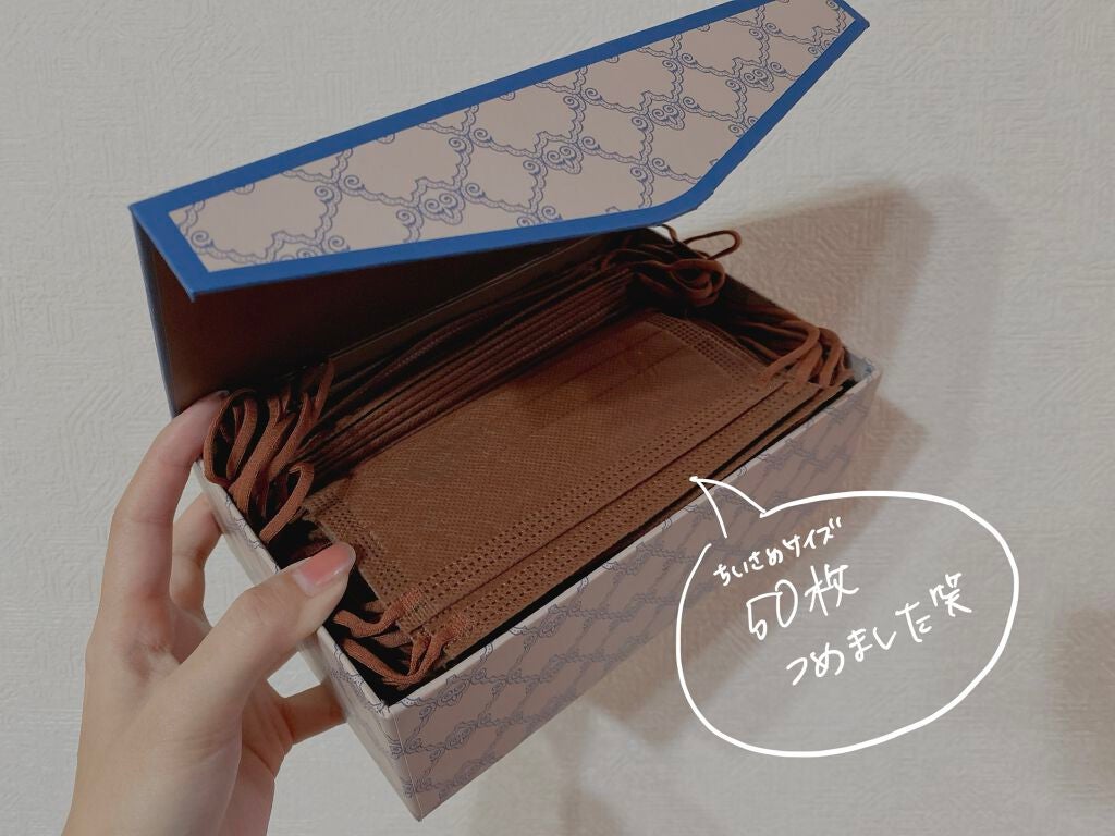 おさ on LIPS 「有名かとは思いますがダイソーのマグネット蓋付きボックスがコット..」(4枚目)