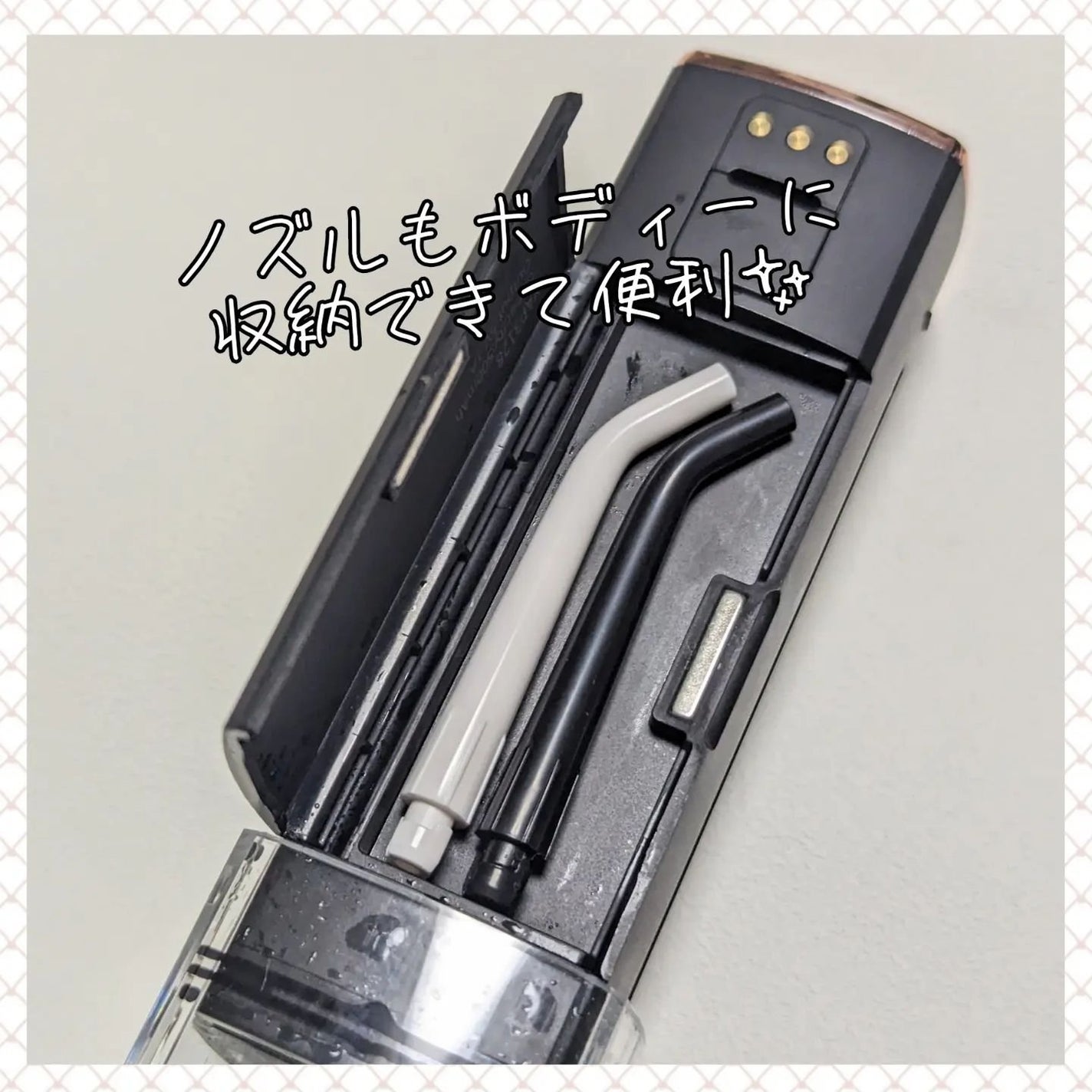 ウォーターフロッサー/YOX/その他オーラルケアを使ったクチコミ(4枚目)