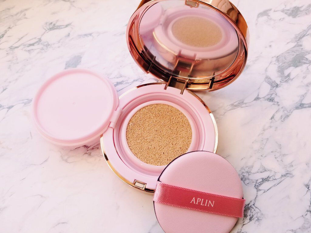 ピンクティーツリーカバークッション/APLIN/クッションファンデーションを使ったクチコミ(2枚目)