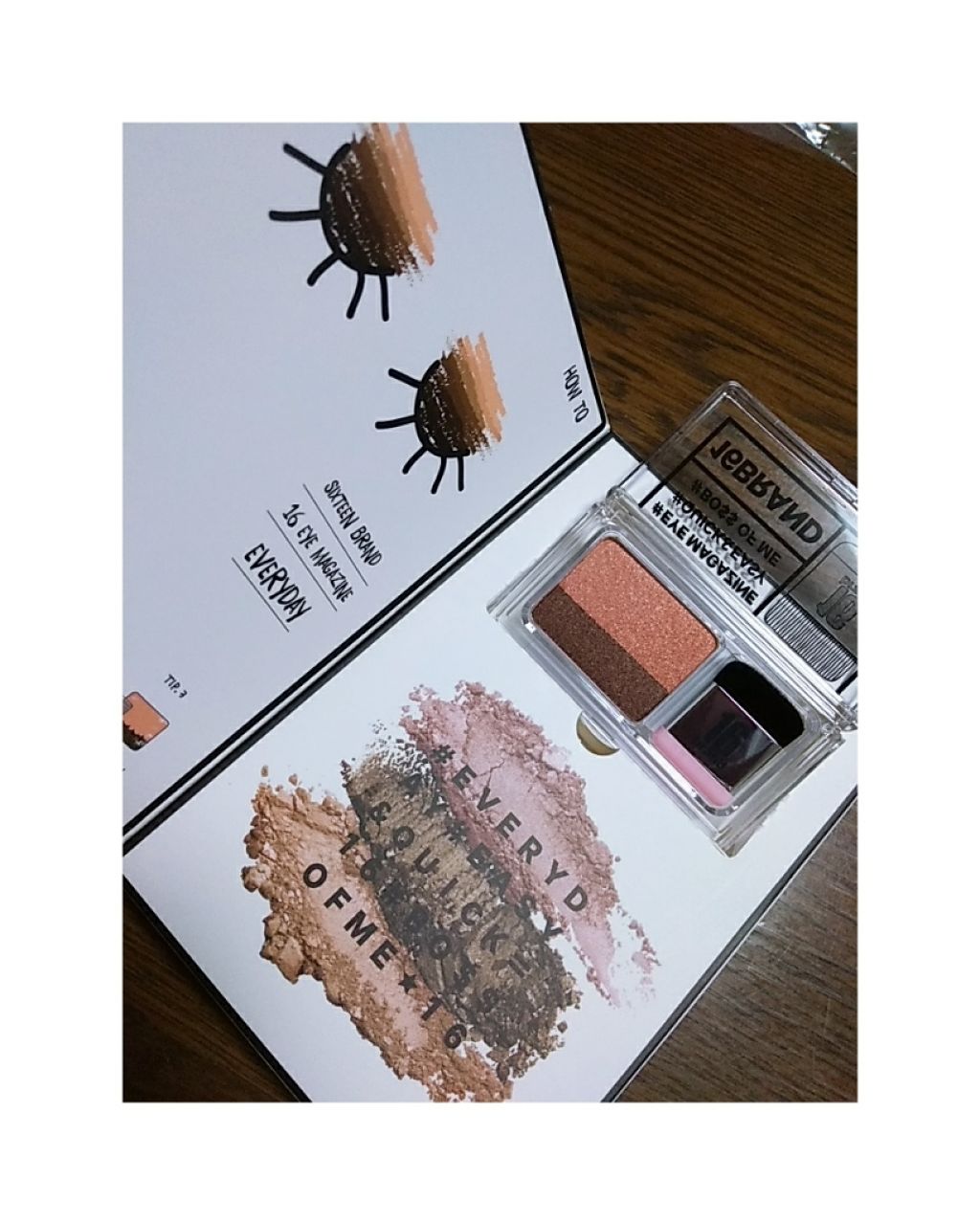 16 EYE MAGAZINE/16BRAND/アイシャドウパレットを使ったクチコミ（2枚目）