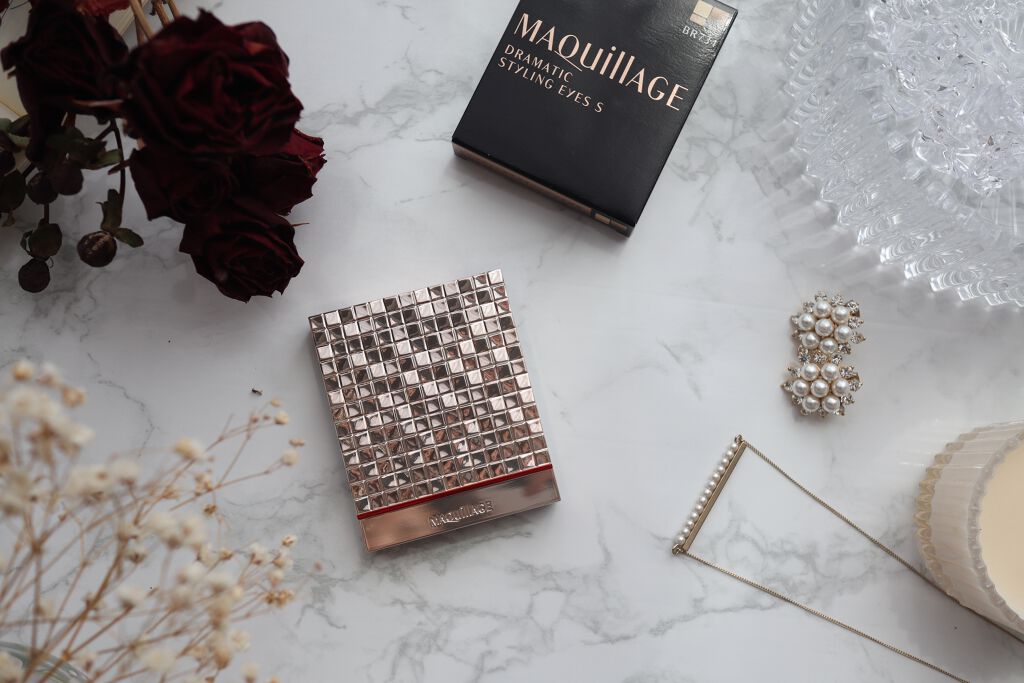 ドラマティックスタイリングアイズS/マキアージュ/アイシャドウパレットを使ったクチコミ(5枚目)