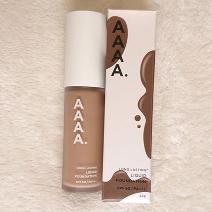 リキッドファンデーション/AAAA./クリーム・エマルジョンファンデーションを使ったクチコミ(1枚目)