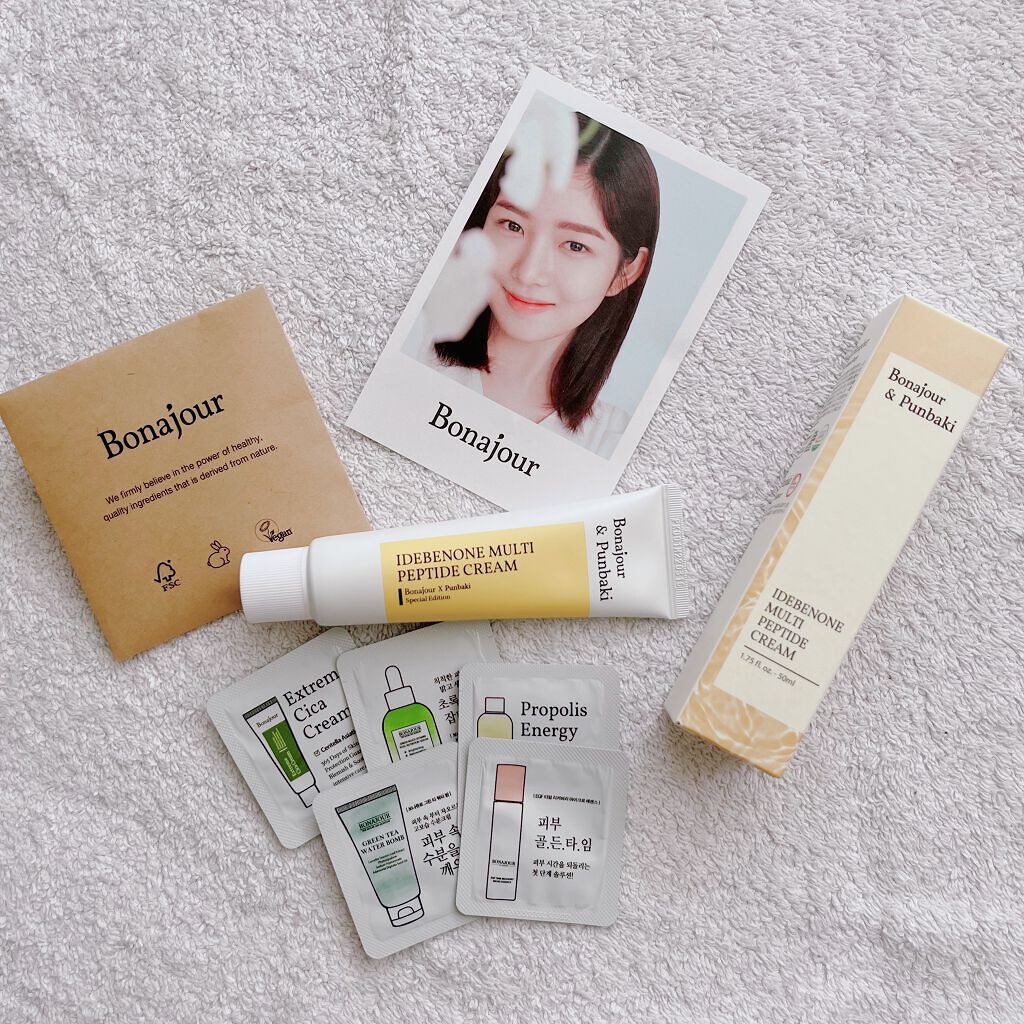 イデベノンマルチペプチドクリーム/Bonajour/フェイスクリームを使ったクチコミ(1枚目)