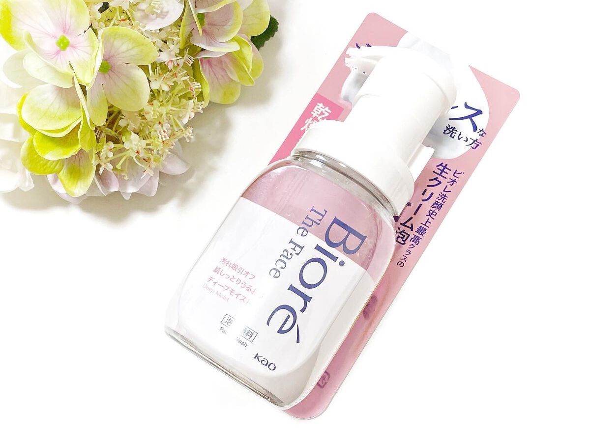 ビオレ ザフェイス 泡洗顔料 ディープモイスト/ビオレ/泡洗顔を使ったクチコミ(1枚目)