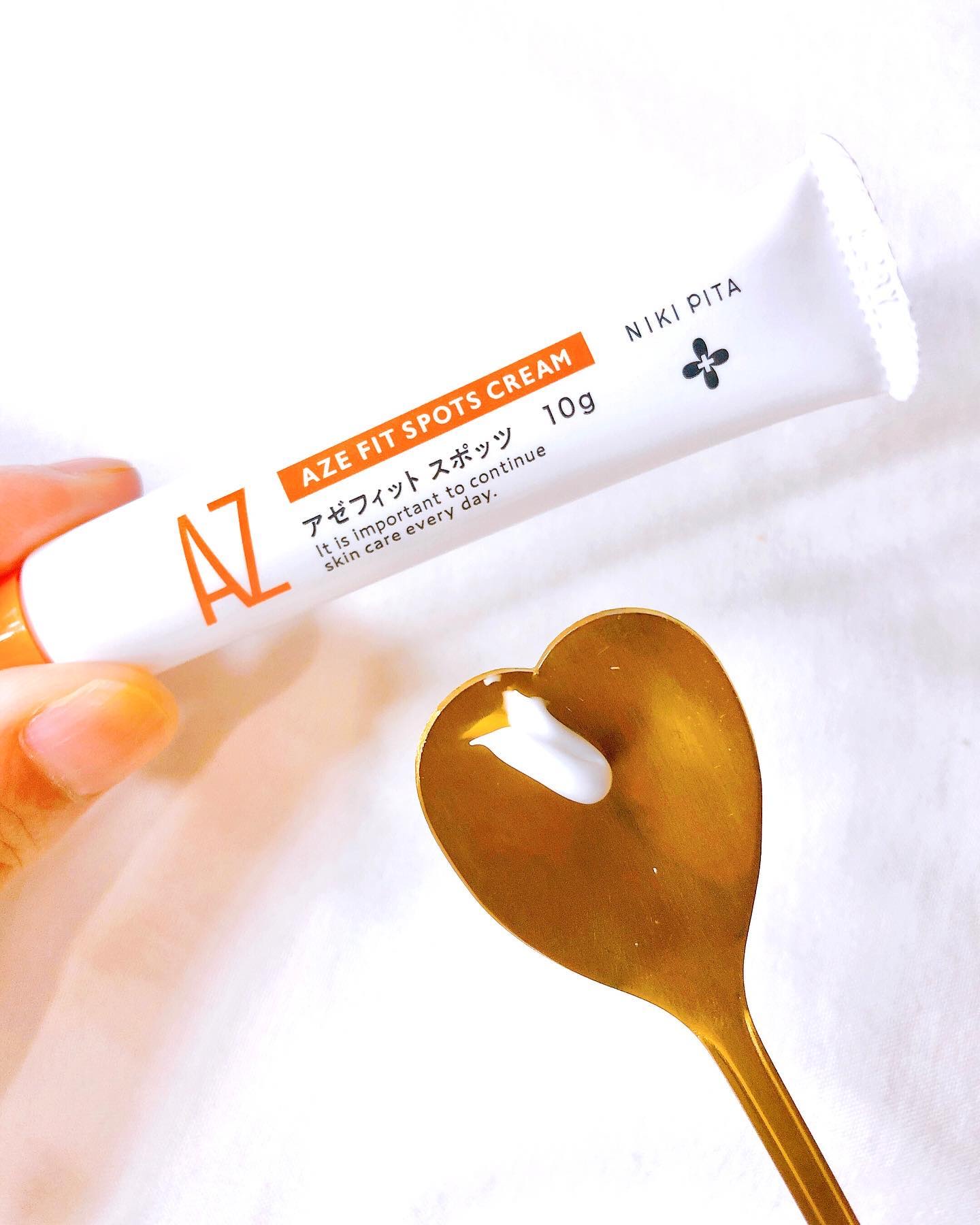 AZ アゼフィットスポッツ/NIKI PITA/フェイスクリームを使ったクチコミ（2枚目）