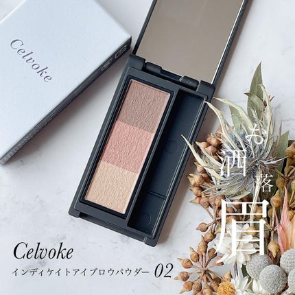 セルヴォーク インディケイトアイブロウパウダー/Celvoke/パウダーアイブロウを使ったクチコミ(1枚目)