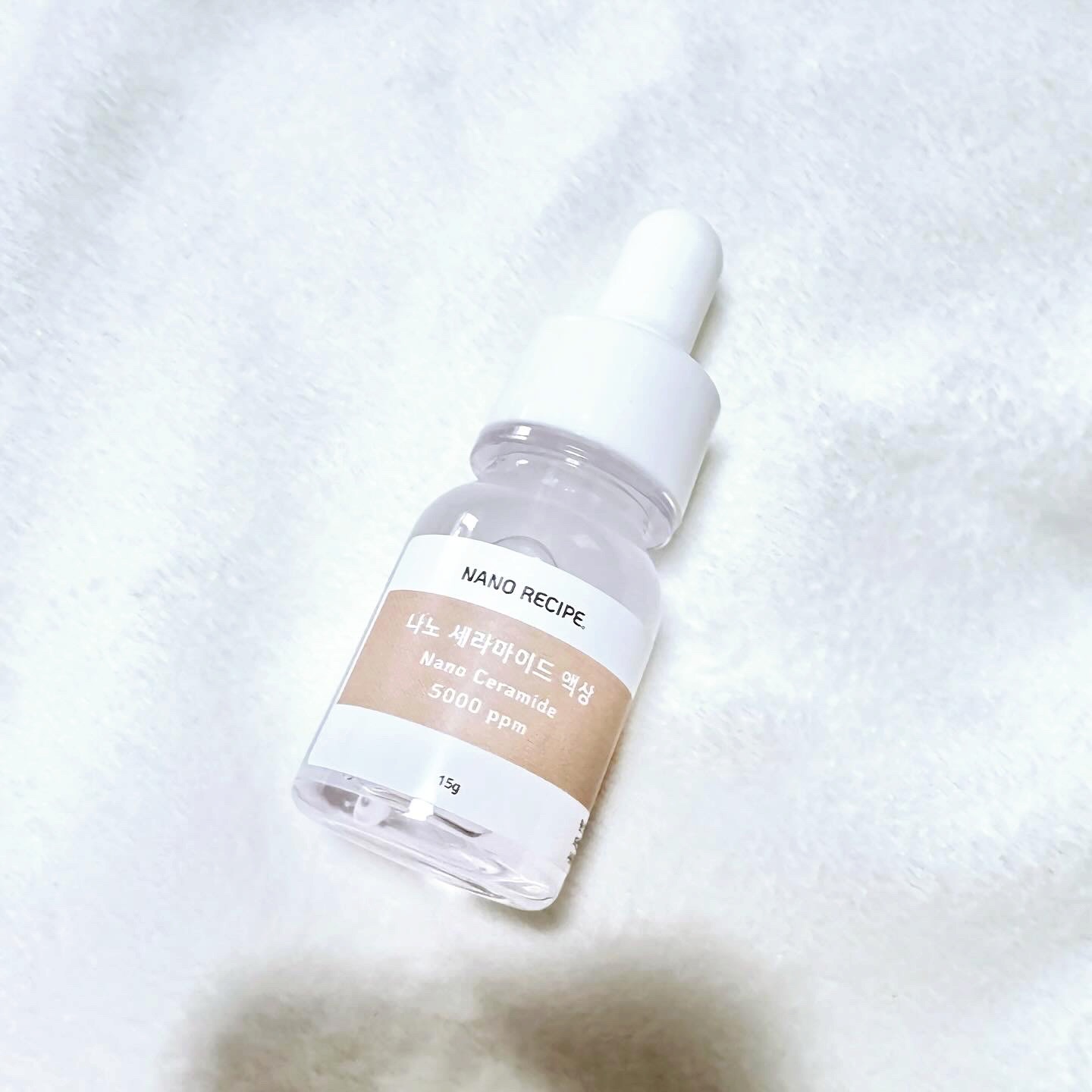 ナノセラミド5,000ppm原液セラム/NANO RECIPE./美容液を使ったクチコミ（1枚目）