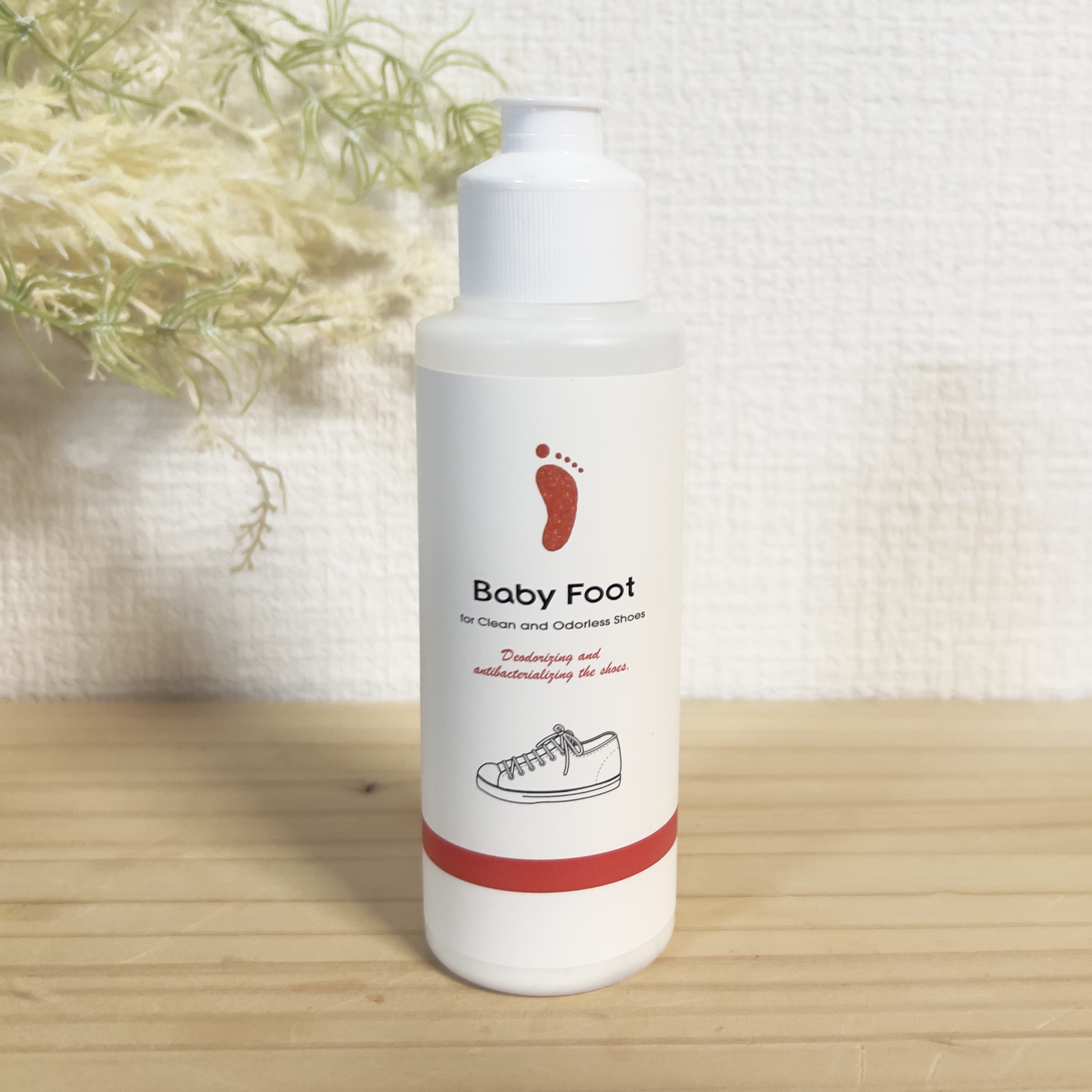 靴の消臭除菌パウダー/ベビーフット/レッグ・フットケアを使ったクチコミ（1枚目）