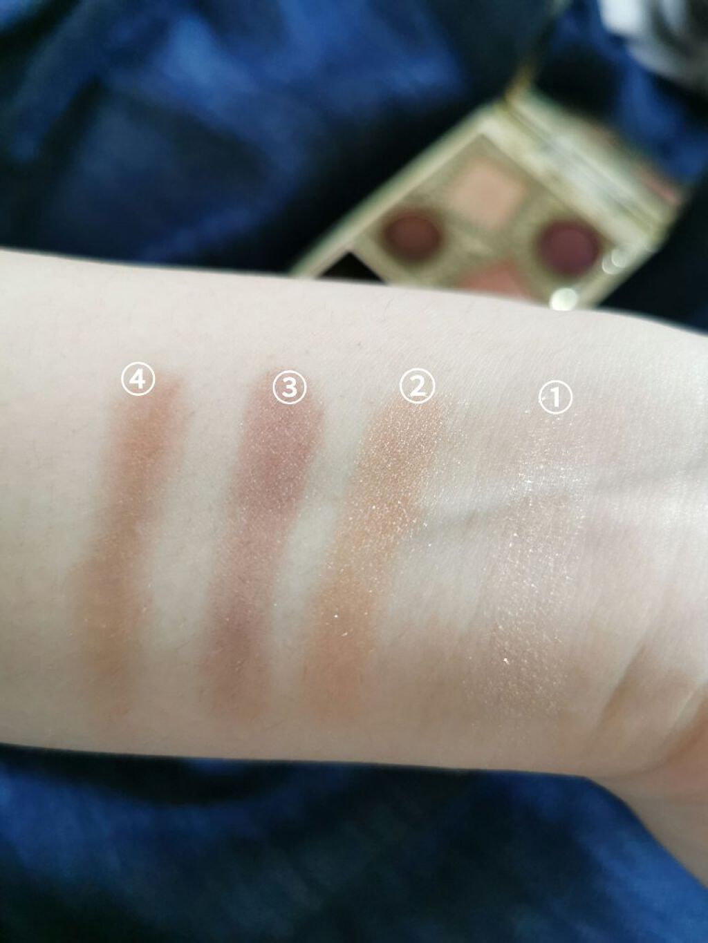 エレガンス ヌーヴェル アイズ/Elégance/アイシャドウパレットを使ったクチコミ(3枚目)